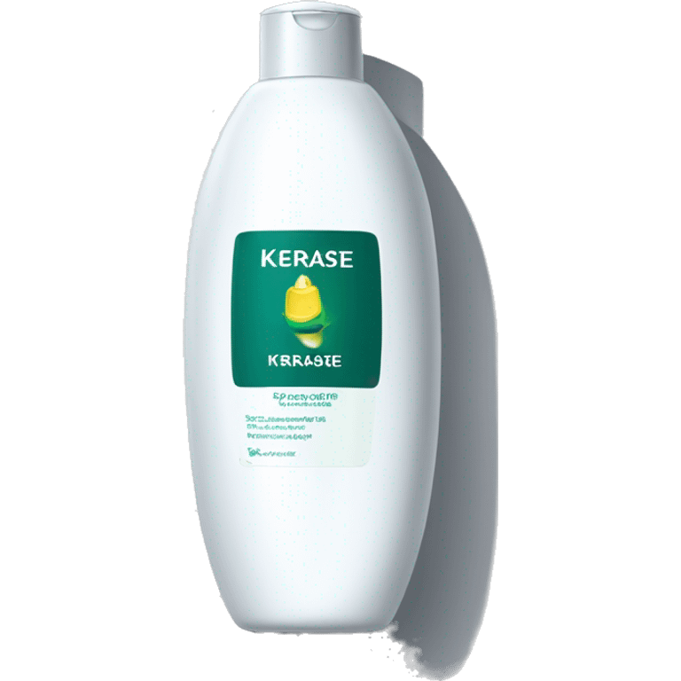 a huge bottle of shampoo with a white cap and the brand of kérastase emoji