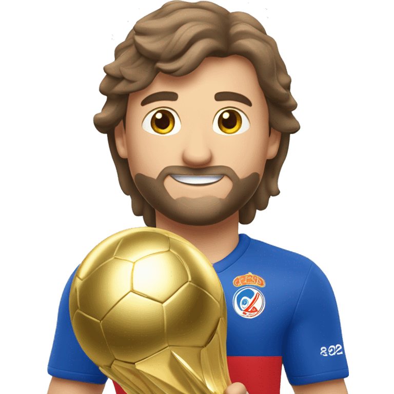 Dominik Szoboszlai with the Euro 2024 trophy emoji