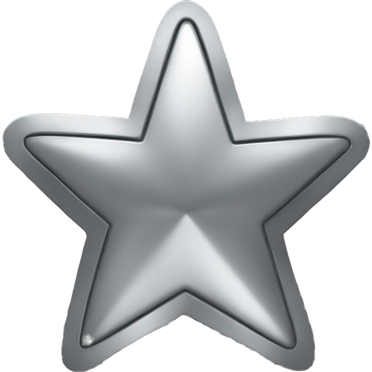 Metal star emoji