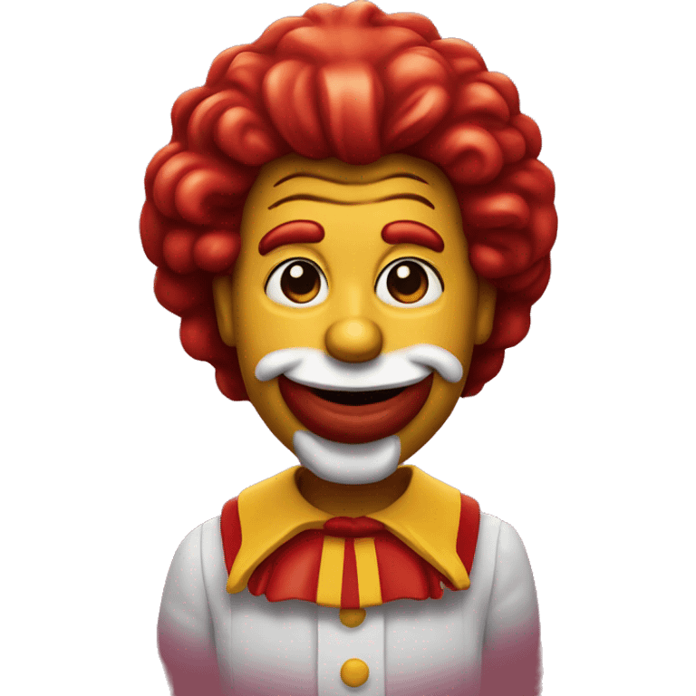 Ronald McDonald  emoji