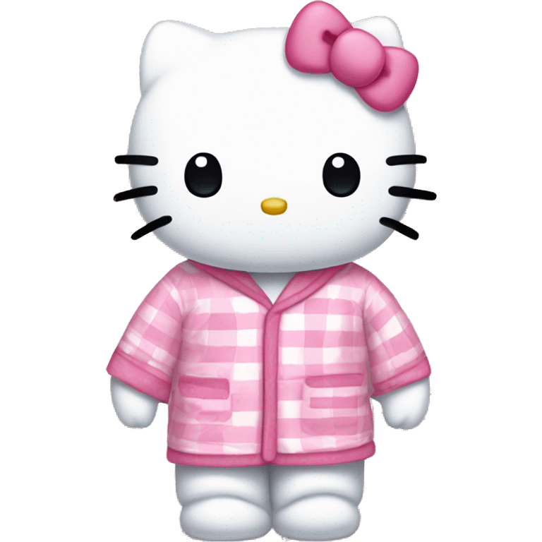 Hello kitty in pjs  emoji