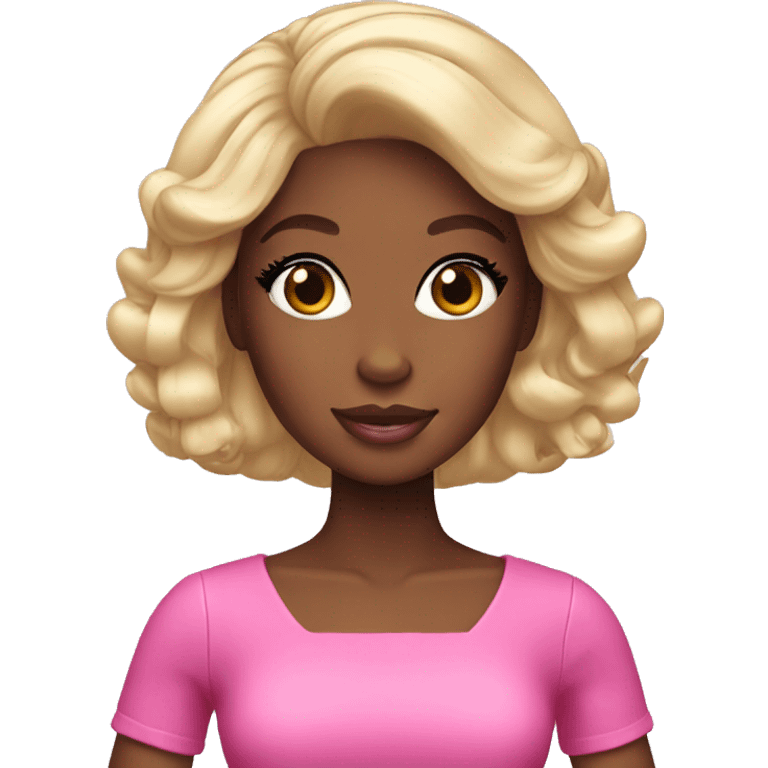 Black Barbie emoji