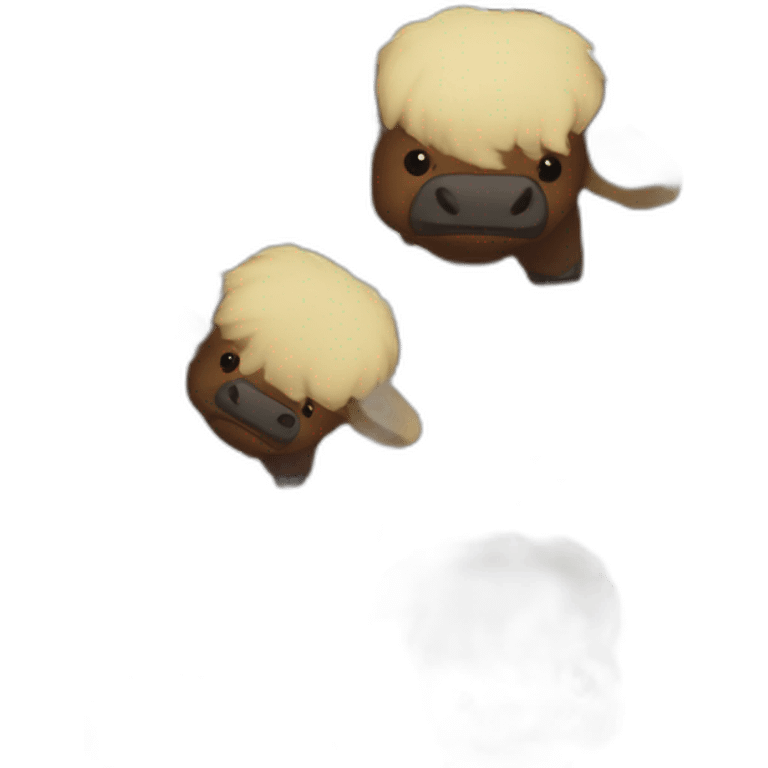 appa flying bison with arrow on forehead from the last airbender emoji