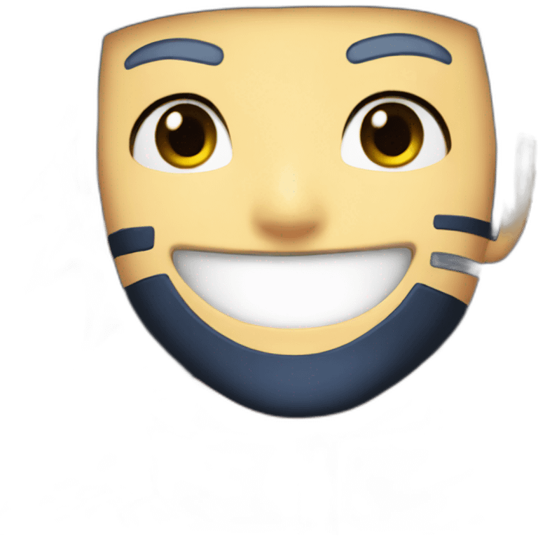 Naruto smile emoji