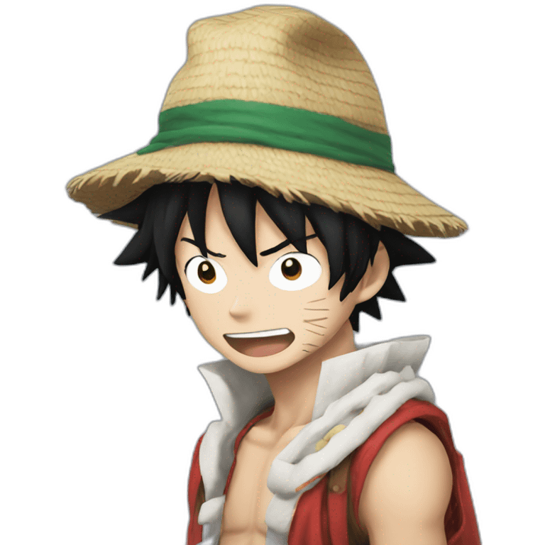 Luffy and izuku emoji