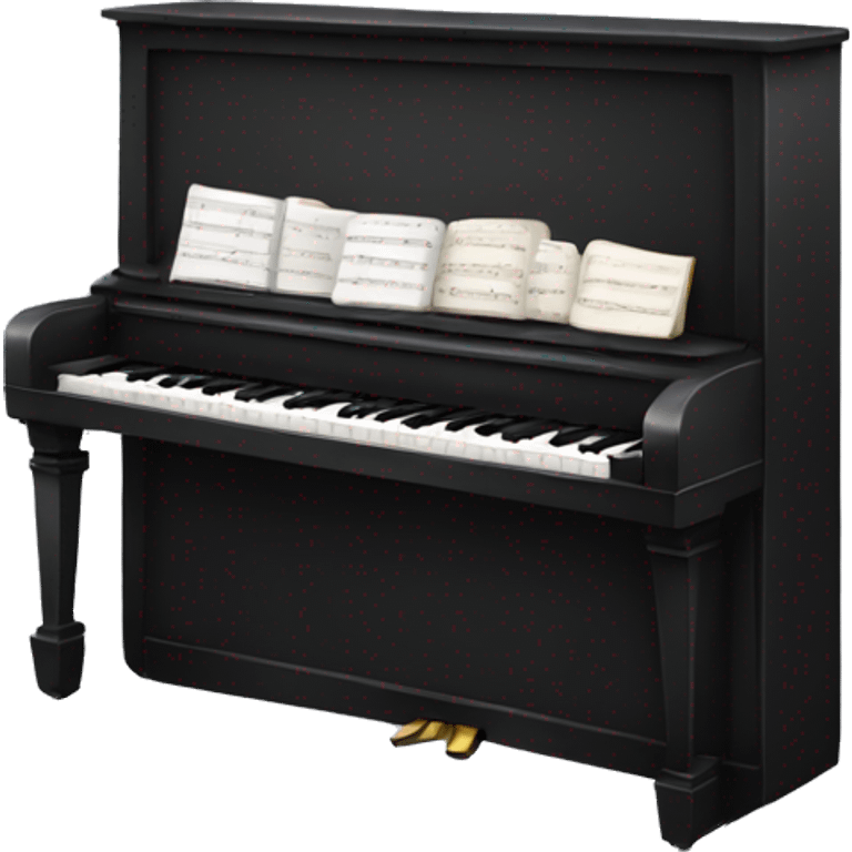 an  Piano emoji