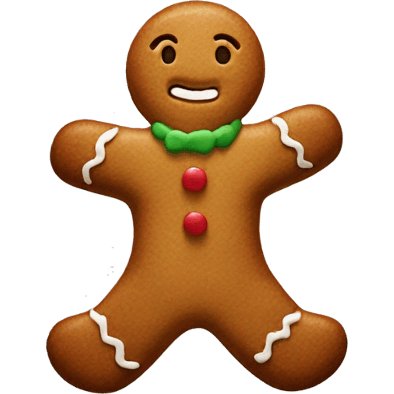 Gingerbread man  emoji