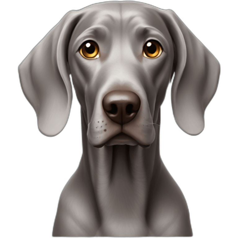 Weimaraner emoji