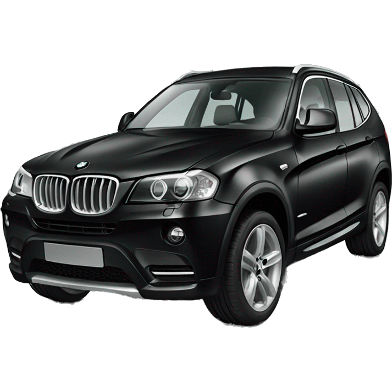 black bmw x3 emoji