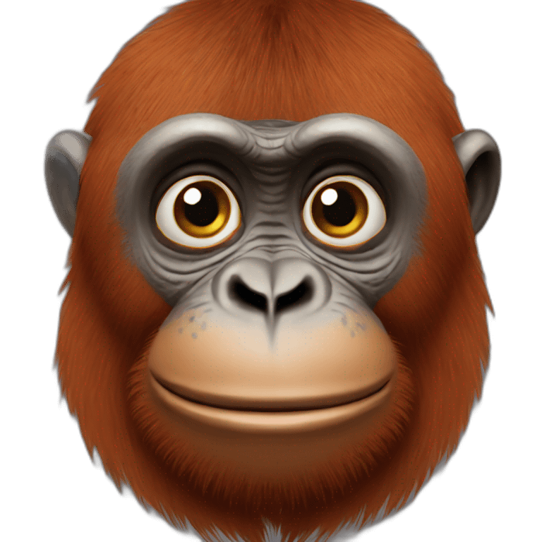 Orangutan emoji