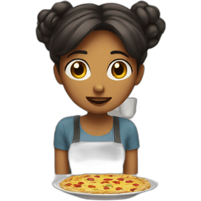 Hungry girlfriend emoji