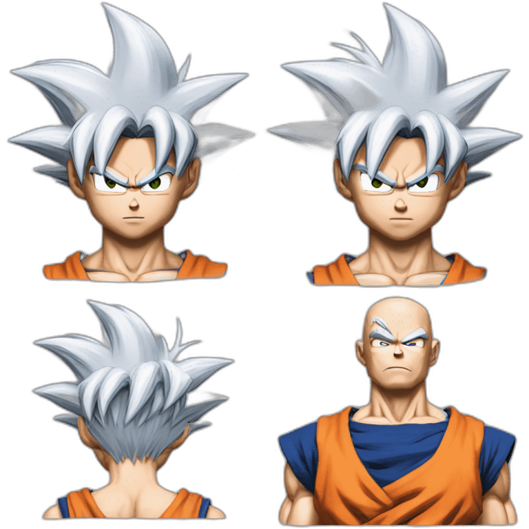 Master ultra instinct goku emoji