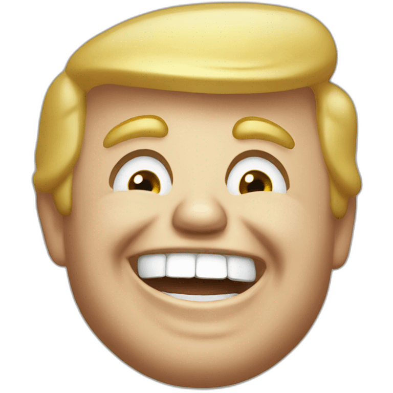 trump laughing emoji