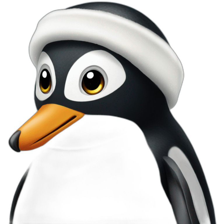 north-pole pinguin emoji