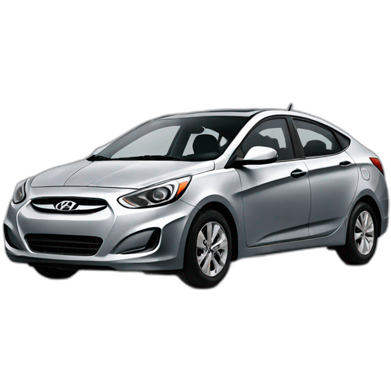 Hyundai accent gray emoji