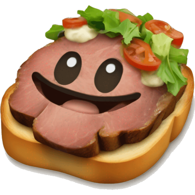 beef crostini emoji