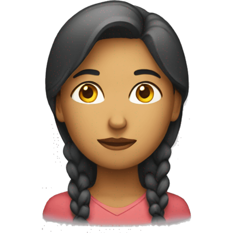 thinking female  emoji