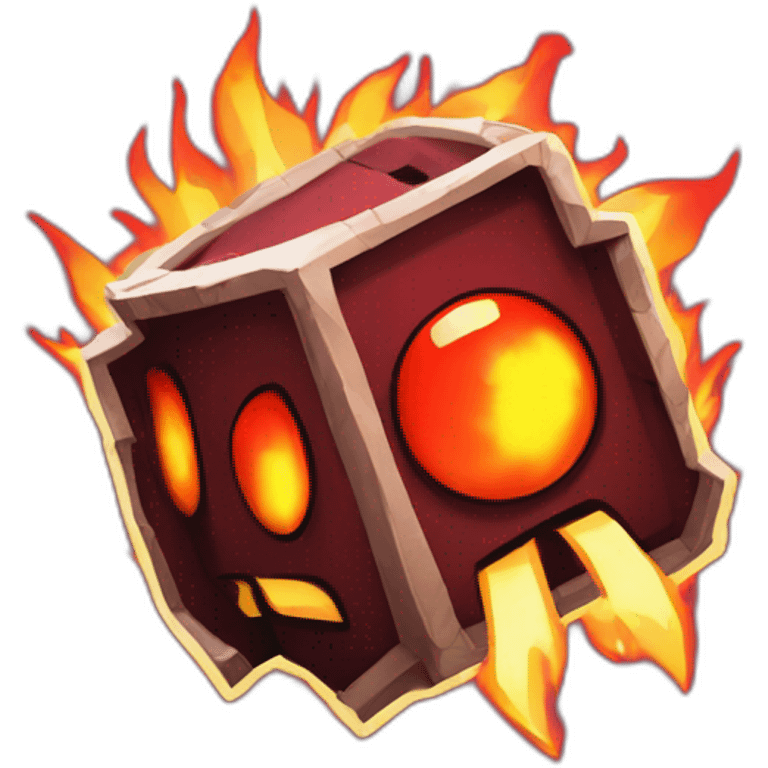 fire in the hole geometry dash emoji