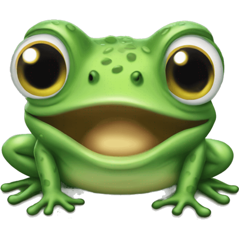 Smelly frog  emoji