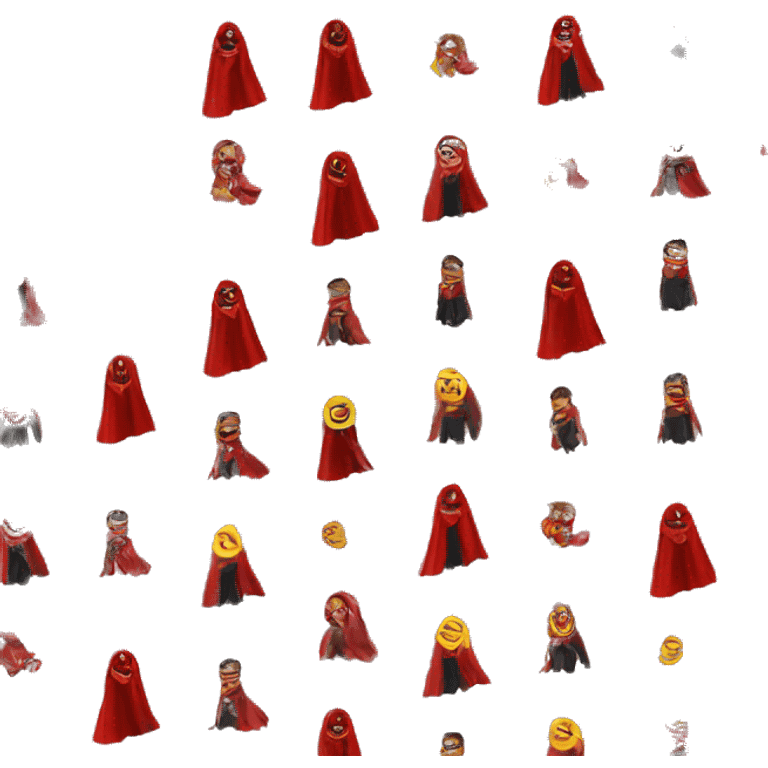 super hero cape emoji