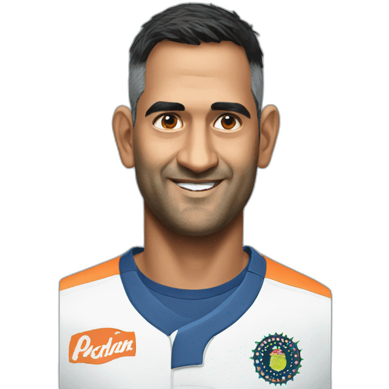 Dhoni emoji