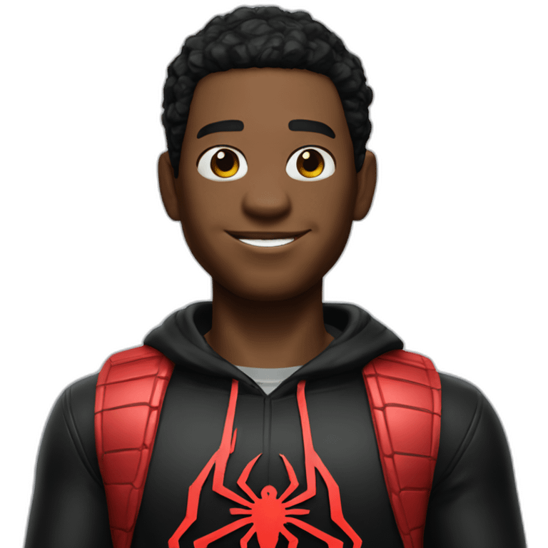 Miles morales full figure emoji