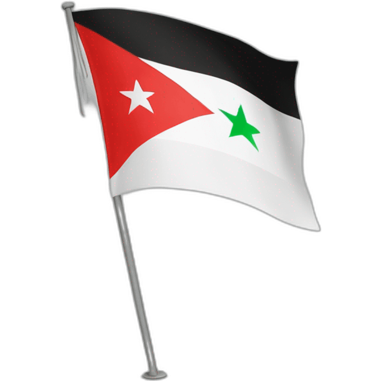 Free syria Flagge emoji