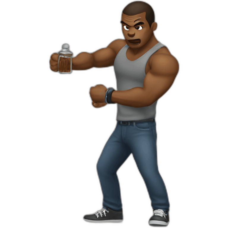 Thug shaker emoji