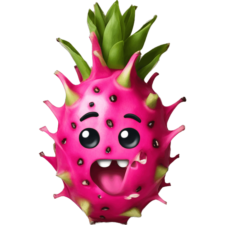 Dragon fruit  emoji