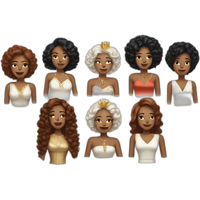 queen group emoji