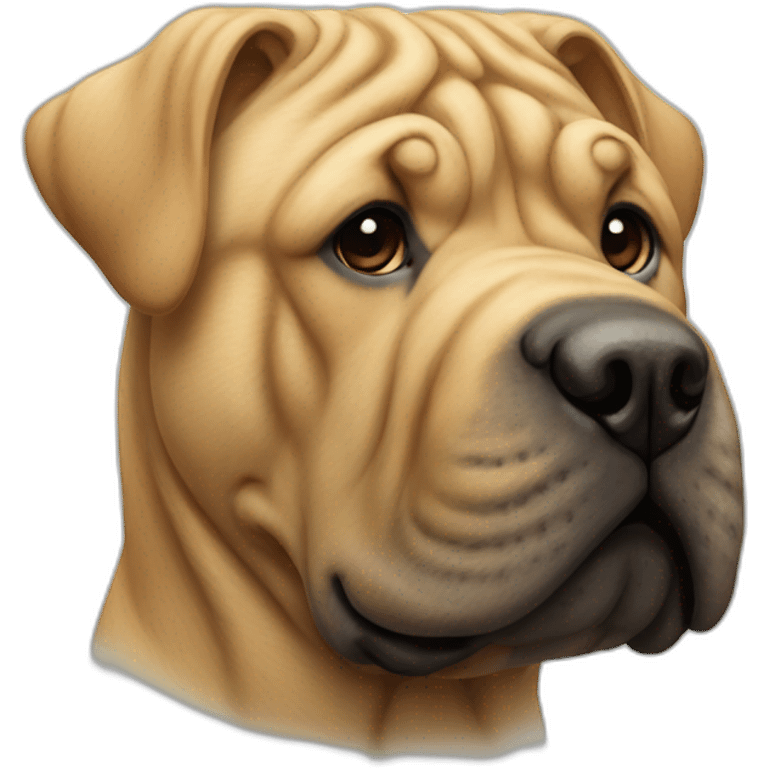 Shar pei emoji