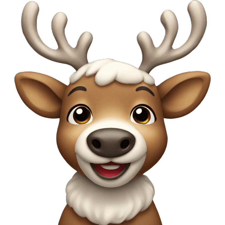 Cute Reindeer emoji