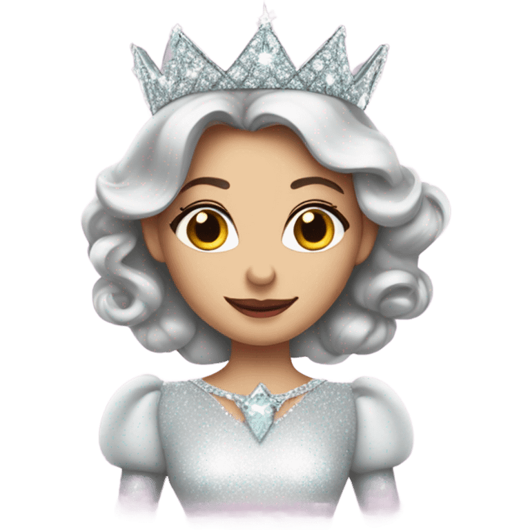 glinda the good witch wearing emoji