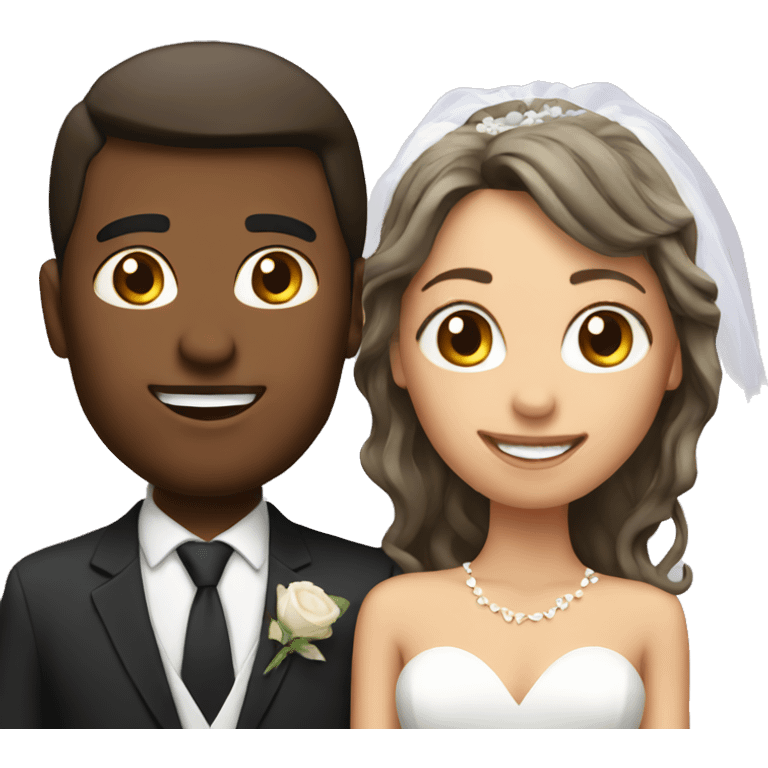 Couple wedding emoji