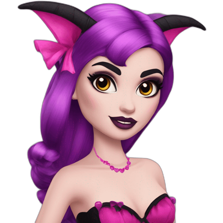 Draculaura monster high g1 emoji