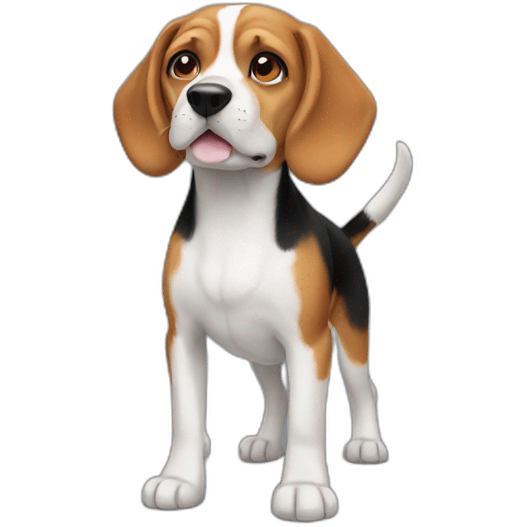 dog beagle emoji