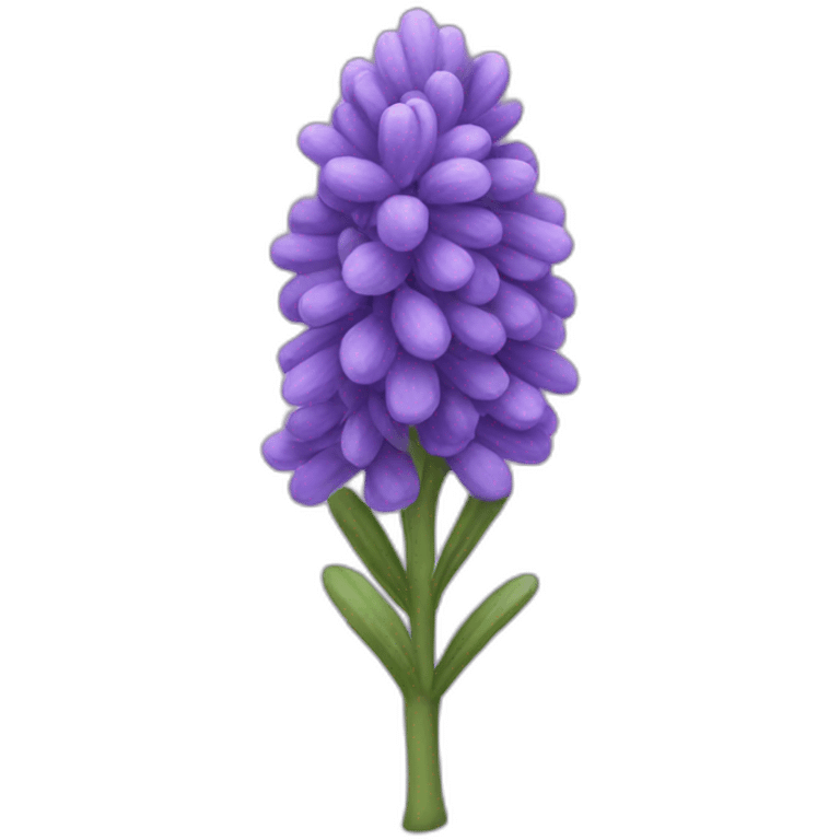 big lavander emoji