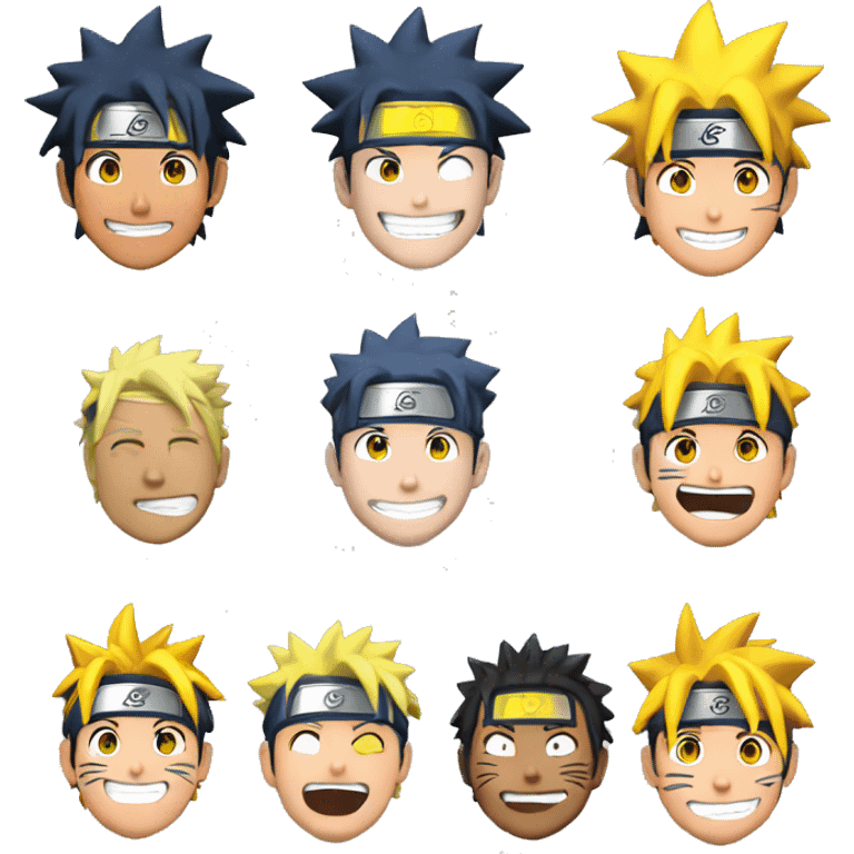 Naruto heureux  emoji