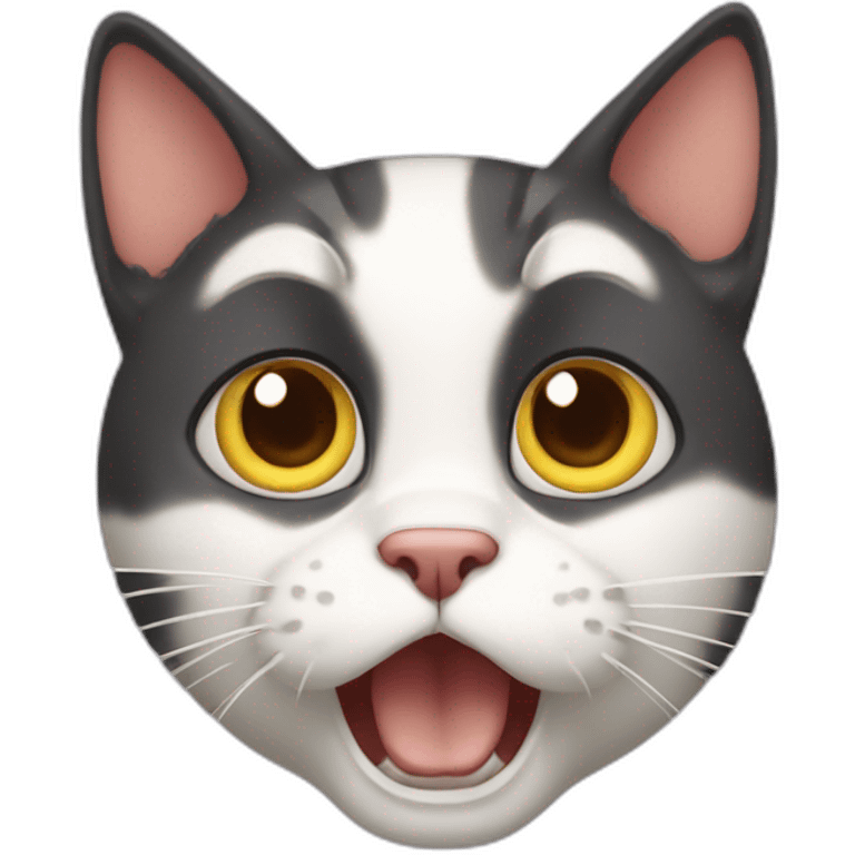 Shocked cat  emoji