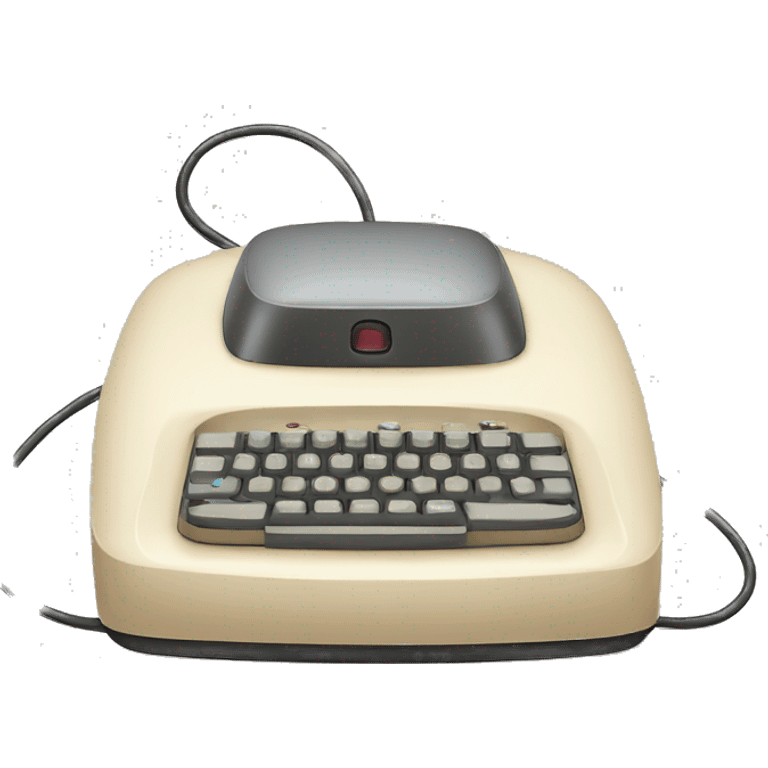 vintage computer mouse emoji