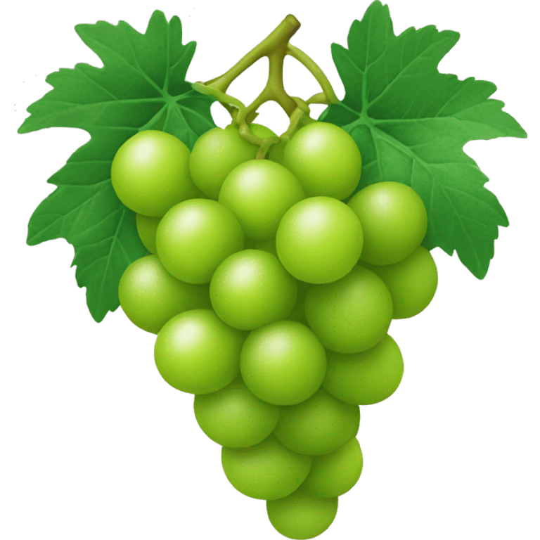 Green grape emoji