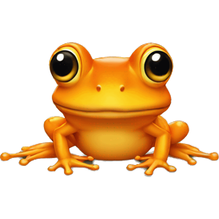 orange frog emoji