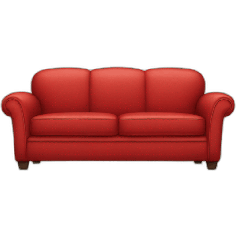 red couch emoji