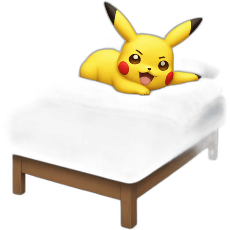 Pikachu qui dort emoji