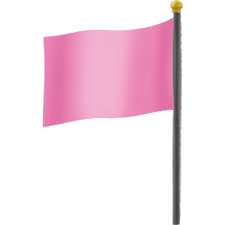 Pink flag  emoji