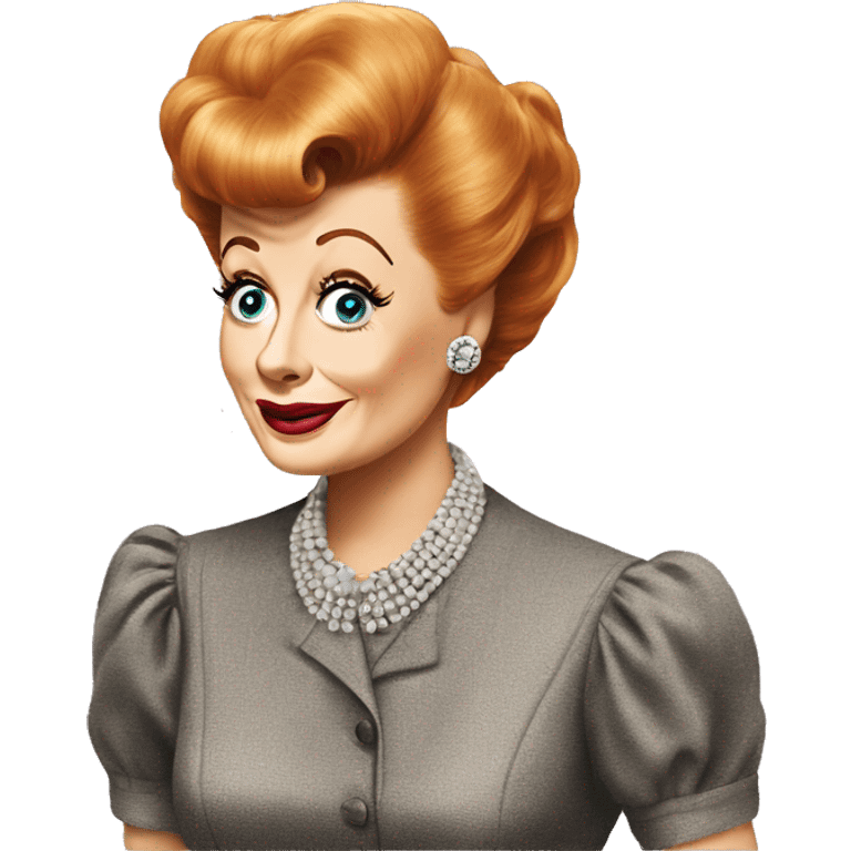 Lucille ball  emoji