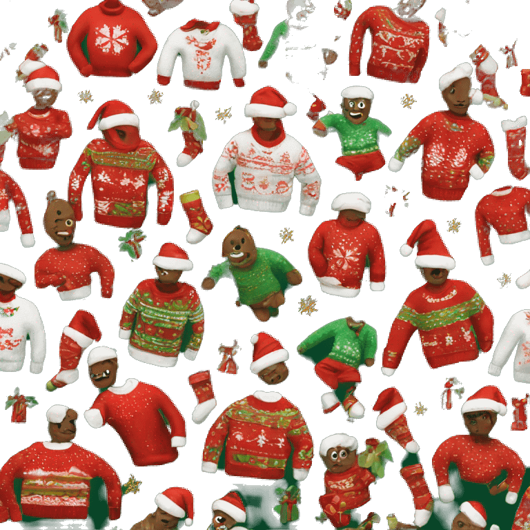 christmas sweater emoji