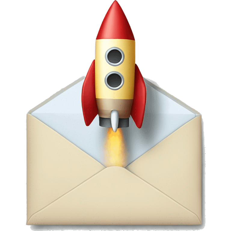 Rocket and an envelope with #00bab3 emoji