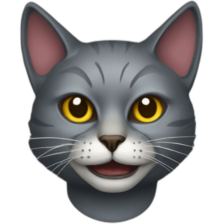 cat in mask of madness emoji