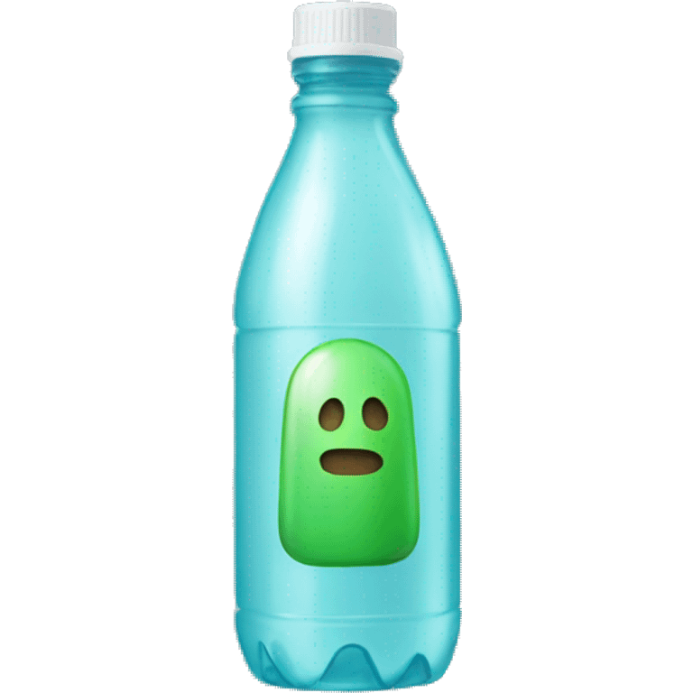 plastic bottle with ❌ emoji